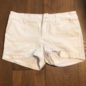 White shorts